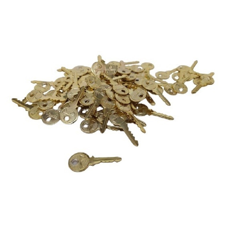 Kit 50 Mini Chaves para Campanhas Religiosas e Lembrancinhas