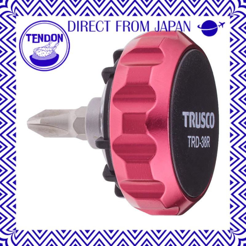 TRUSCO chave de catraca (tipo mini) vermelha 38 mm TRD-38R