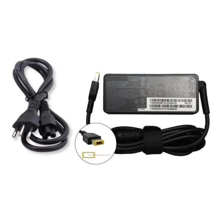 Carregador Fonte Notebook Compatível C/ Lenovo 20v 3.25a 65w Bivolt