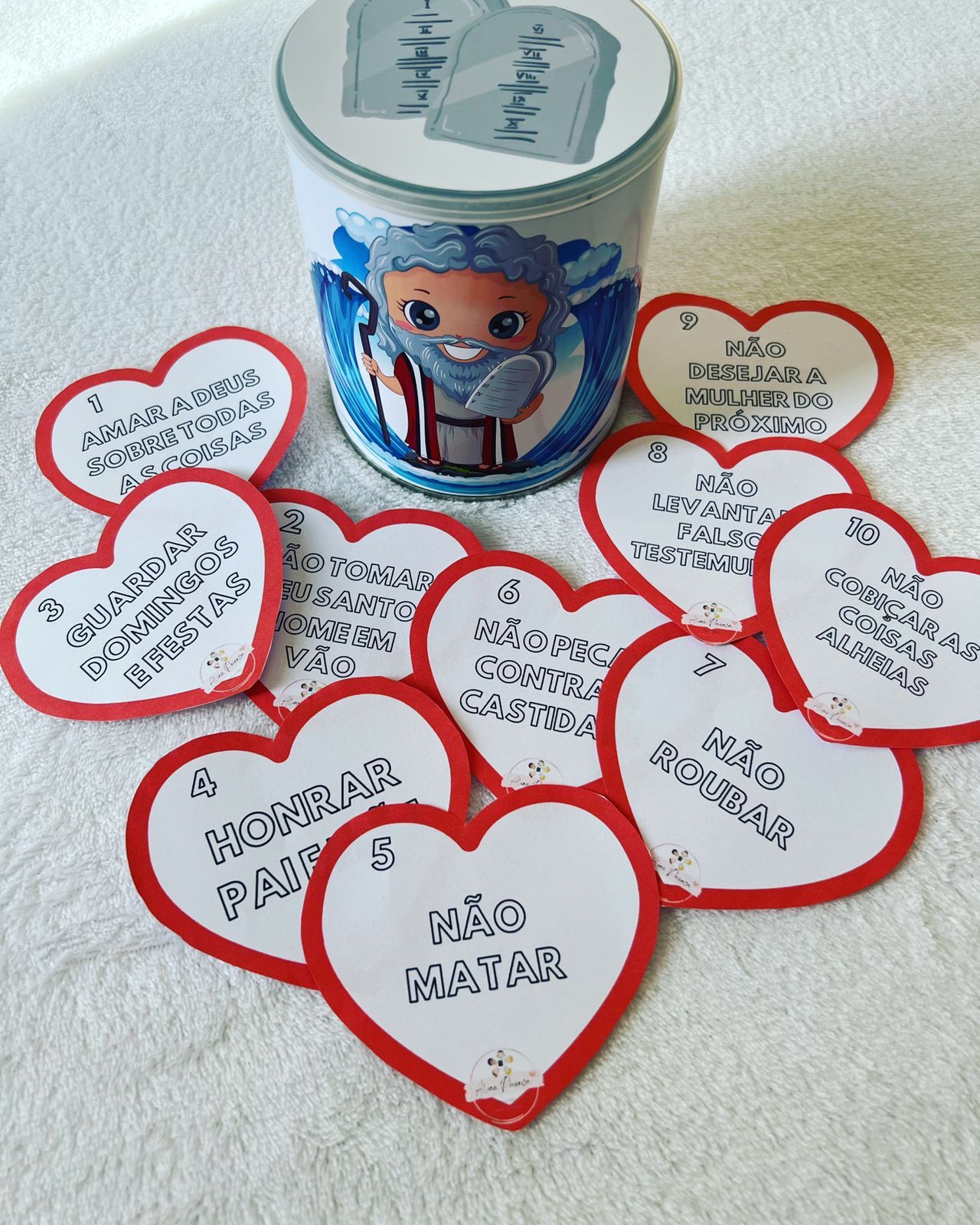 LATA - 10 MANDAMENTOS CATÓLICO