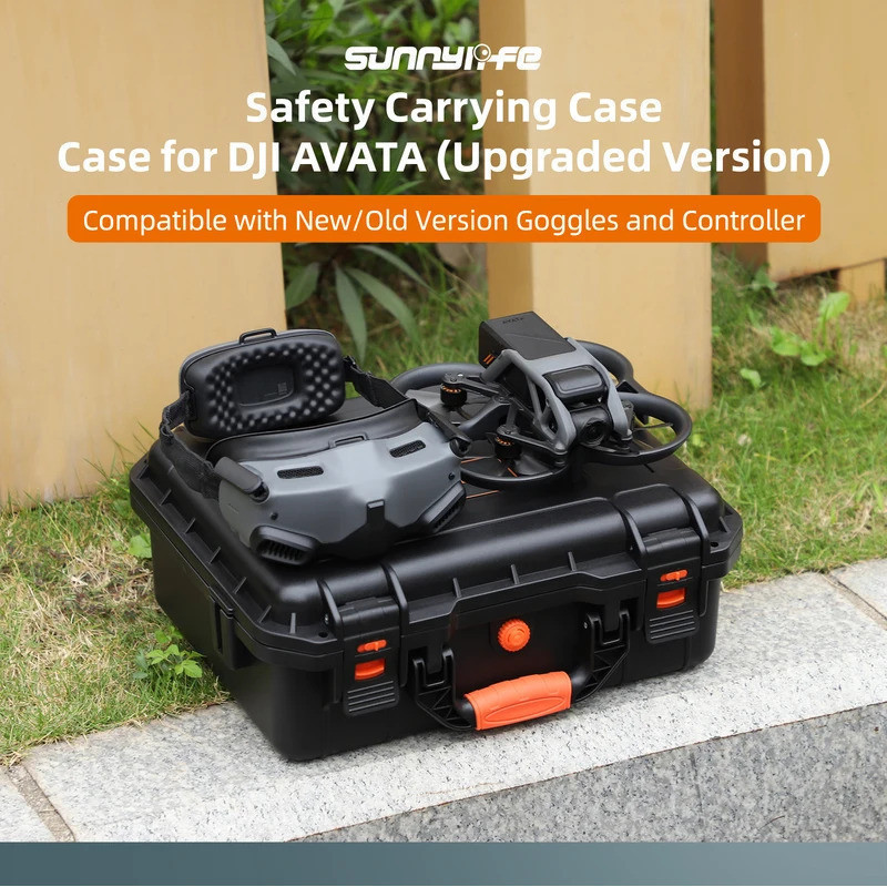 Caixa à prova d'água para óculos DJI AVATA, caixa de segurança Integra, estojo à prova de explosão, bolsa de transporte
