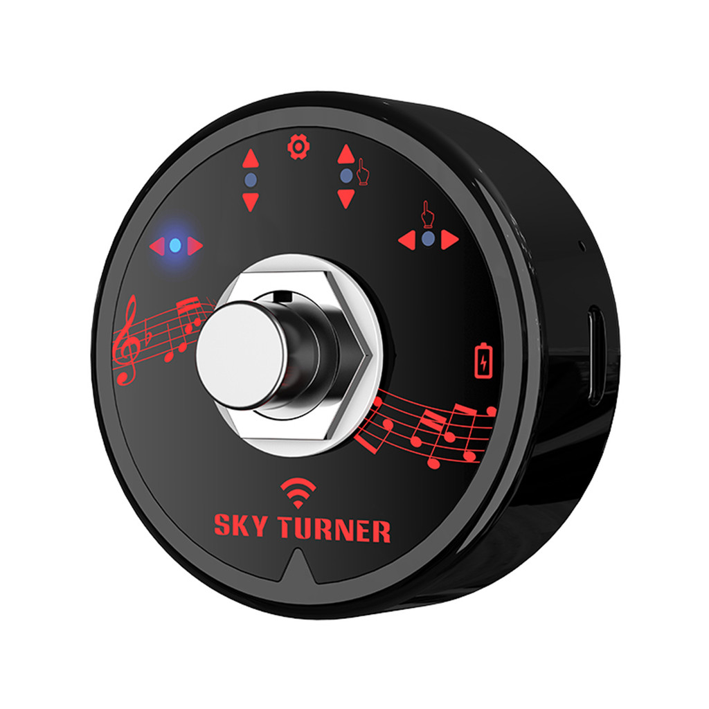 [YQYB] ST-1 BT Page Turner Pedal Interruptor De Pé Sem Fio Recarregável Para Tablet Smartphone Partições Musicais Eletrô