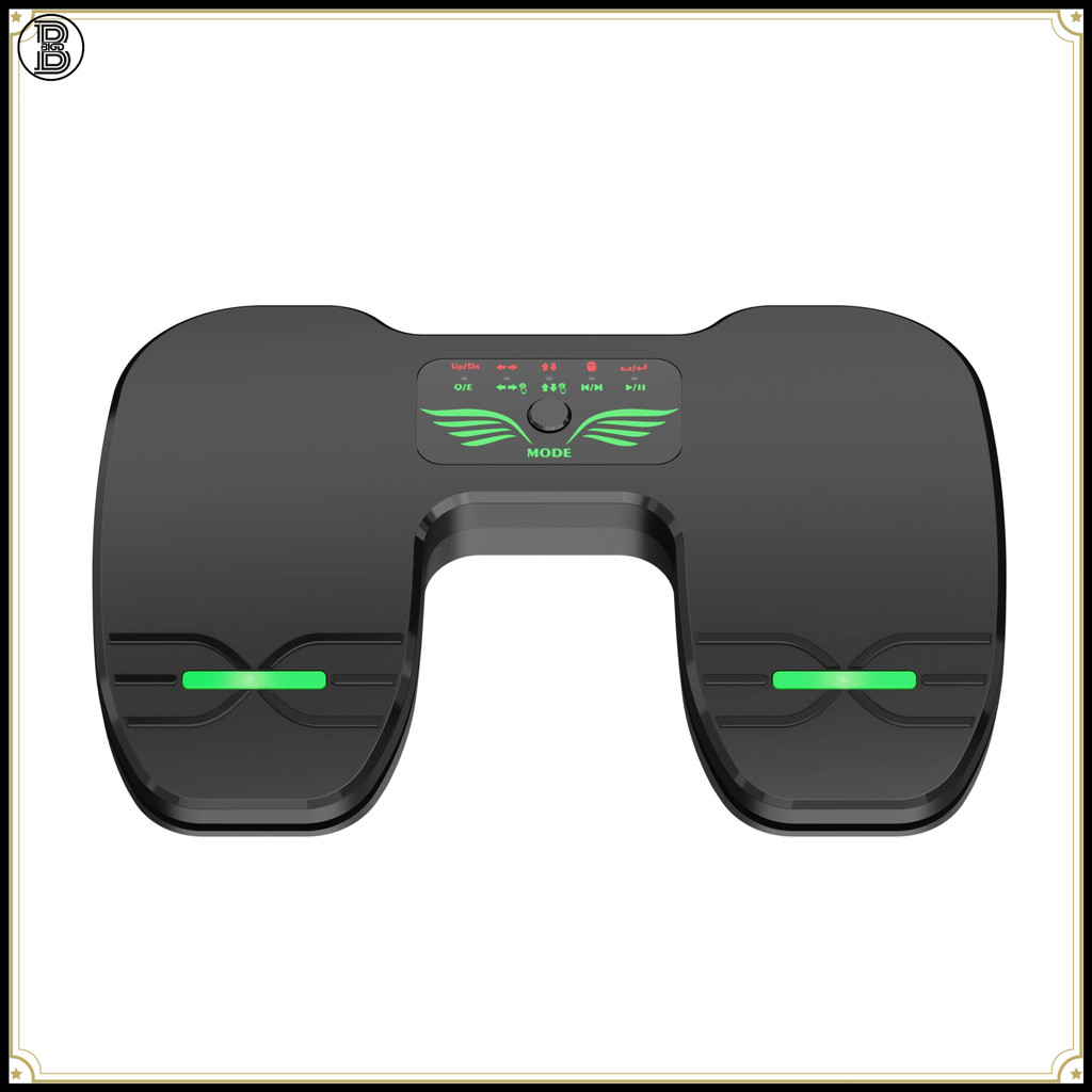 Virador De Página Sem Fio Bluetooth Pedal Page Turner-Controlador De Pé USB 10 Em 1 Para iPad , Windows , Android