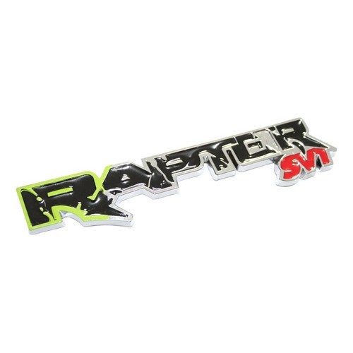 Emblema Ford Raptor Svt Ranger F150 Cromado Prateado