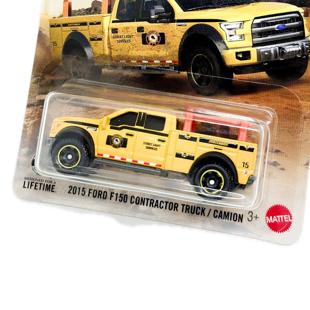 Matchbox - 2015 Ford F150 Contractor Truck - JHN19