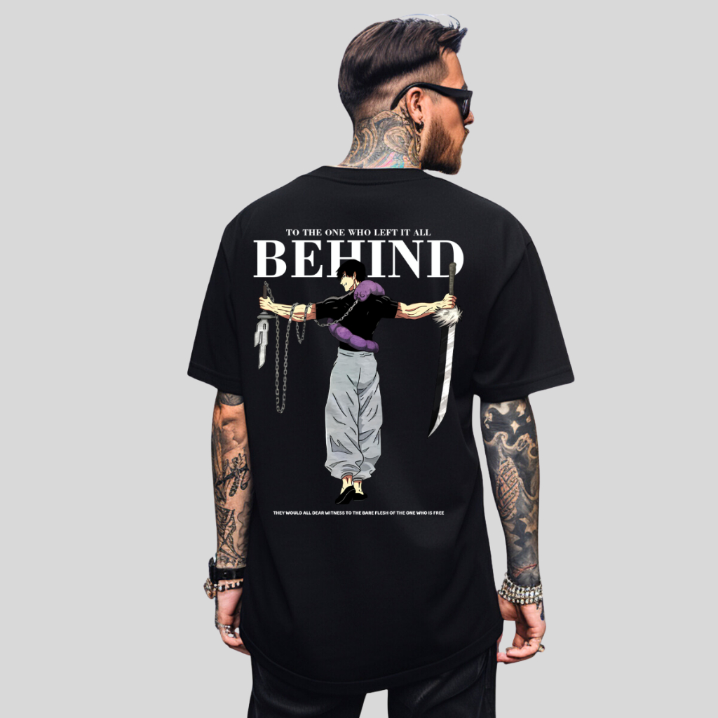 Camiseta Toji Fushiguro Masculina Inverted Spear Of Camisa Heaven Behind Jujutsu Kaisen Unissex Basica Algodão