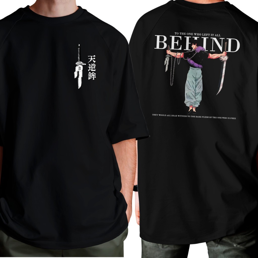 Camiseta Toji Fushiguro Camisa Inverted Spear Of Heaven Behind Jujutsu K Blusa