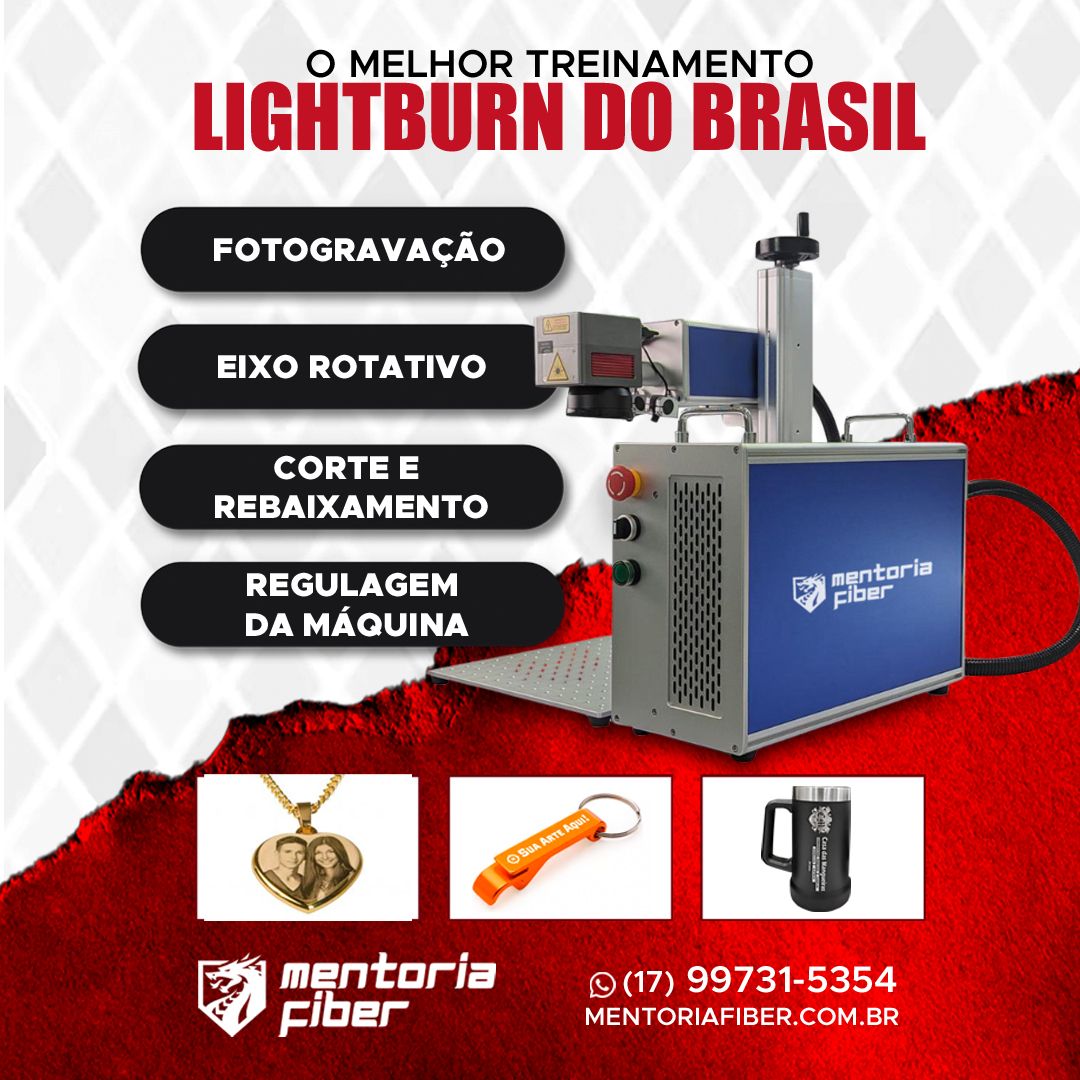 MENTORIA FIBER - LIGHTBURN PARA FIBER LASER