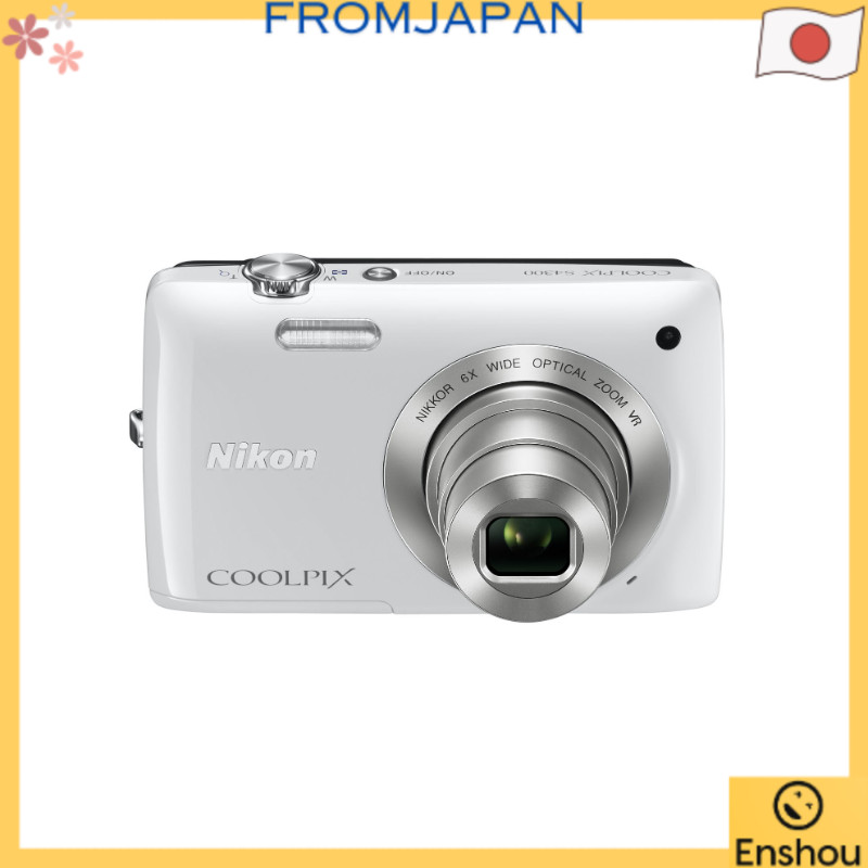 [USED]Do Japão [Usado] Câmera Digital Nikon COOLPIX S4300 Shell Branco S4300WH