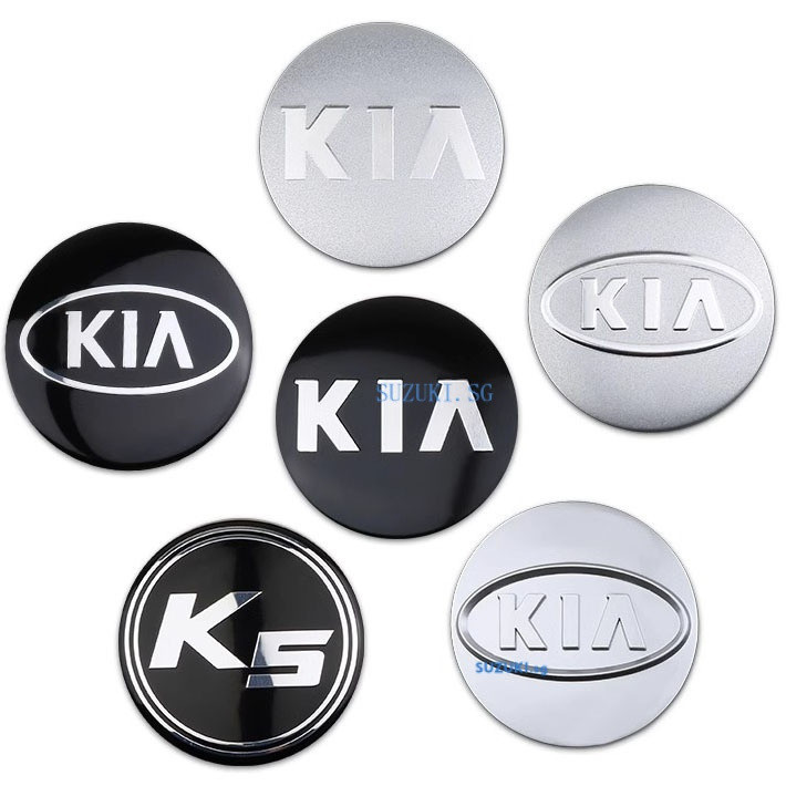 58MM KIA K2/K3/K4/K5 Sportage Forte Universal Car Wheel Center Rim Hub Caps Sport Cover Para