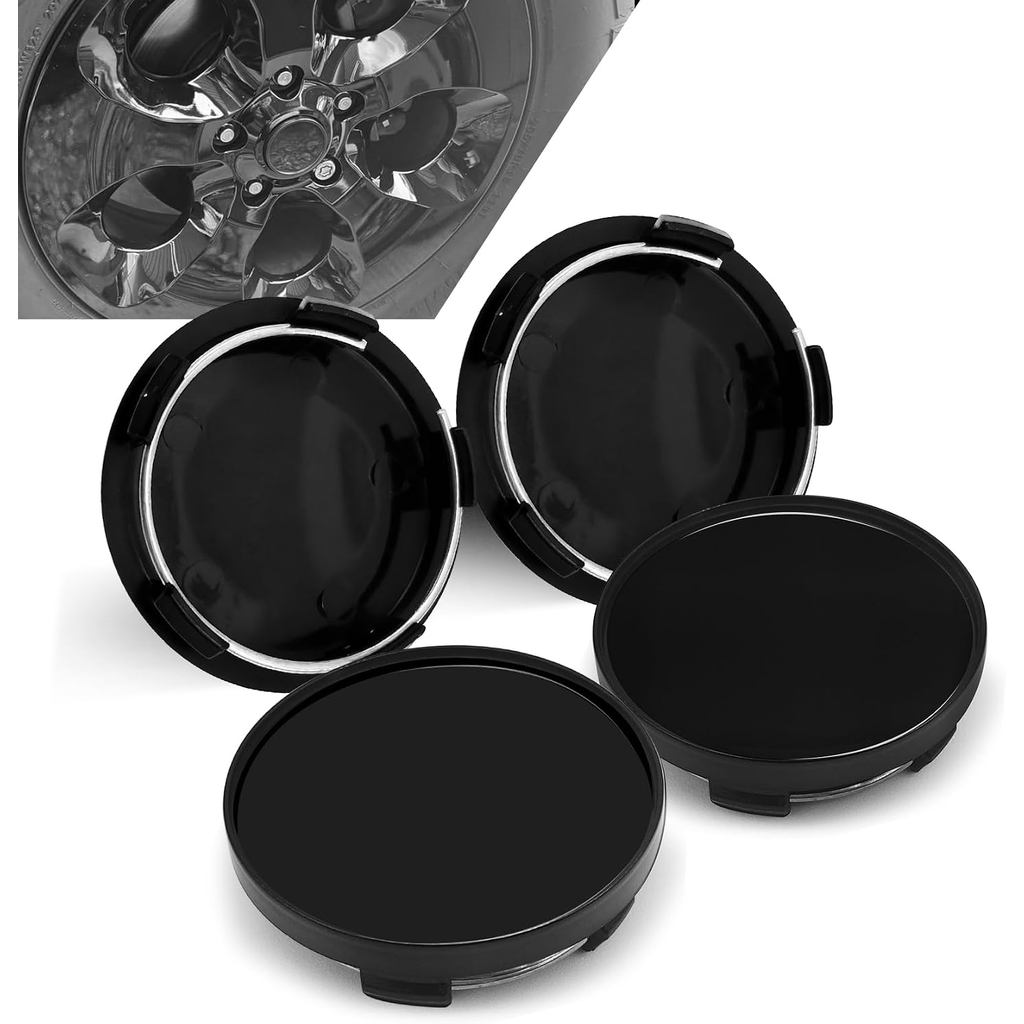 4 PCS Car Wheel Center Caps, Center Caps for Rims, OD 2.36