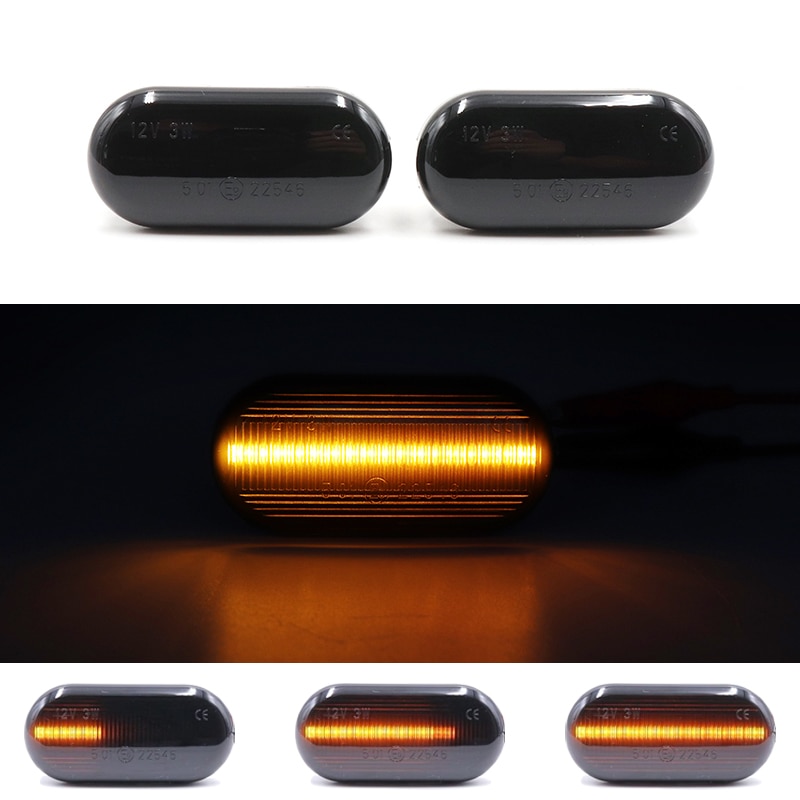 Novo Marcador Lateral Dinâmico Led Luz De Sinalização Para Navara Micra 350Z Z33 Nota E11 Pathfinder Qashqai