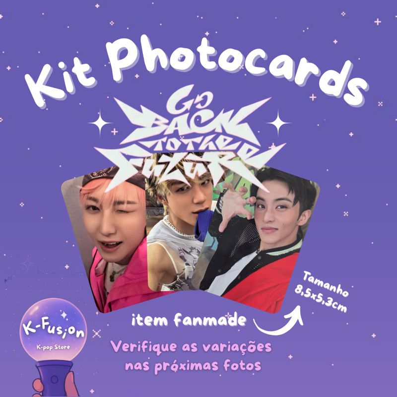Kit 7 Photocards NCT Dream BTTF Go Back To The Future