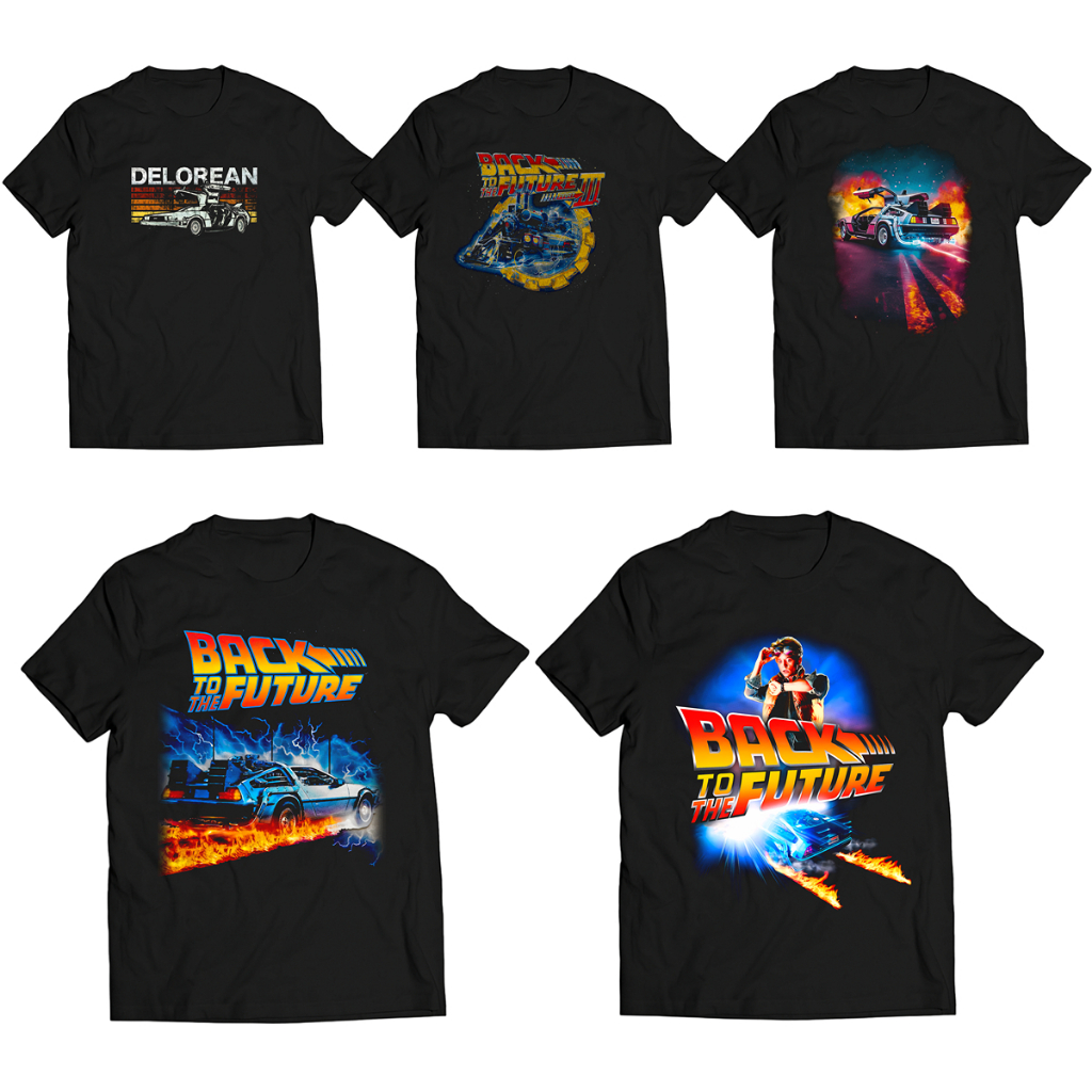 Camiseta Filme De Volta para o Futuro Back to the Future Cinema 100% Algodão Unissex