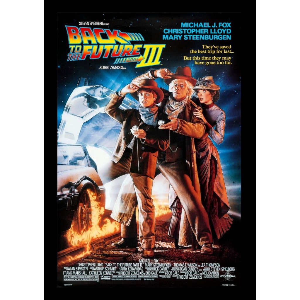 Quadro De Volta Para o Futuro Tamanho Grande A3 Cartaz de Cinema - Poster Filme Back to the Future