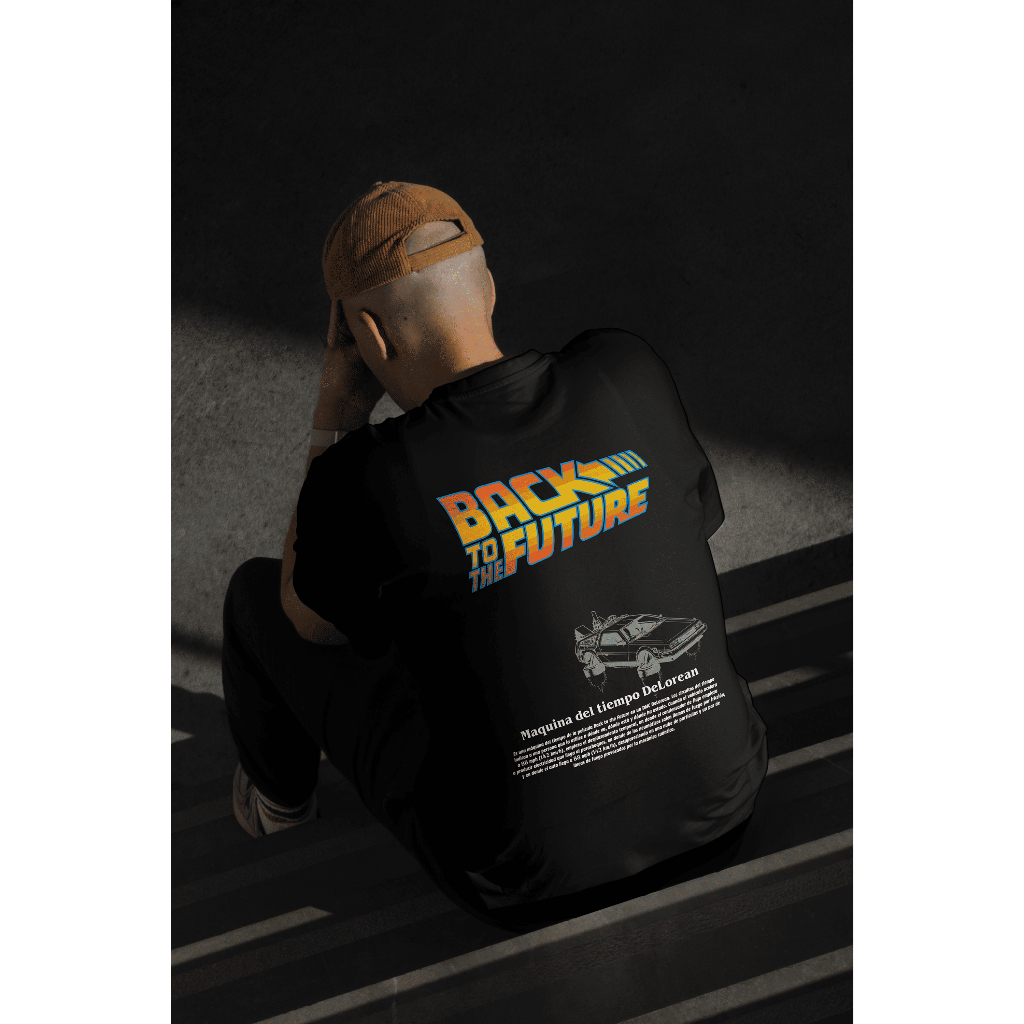 Camiseta Algodão Estampa Vintage De Volta Ao Futuro Back To Future Lançamento 2026 Envio Imediato