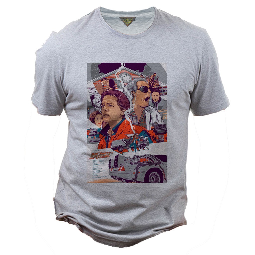 Camiseta De Volta Para O Futuro Back To The Future Poster