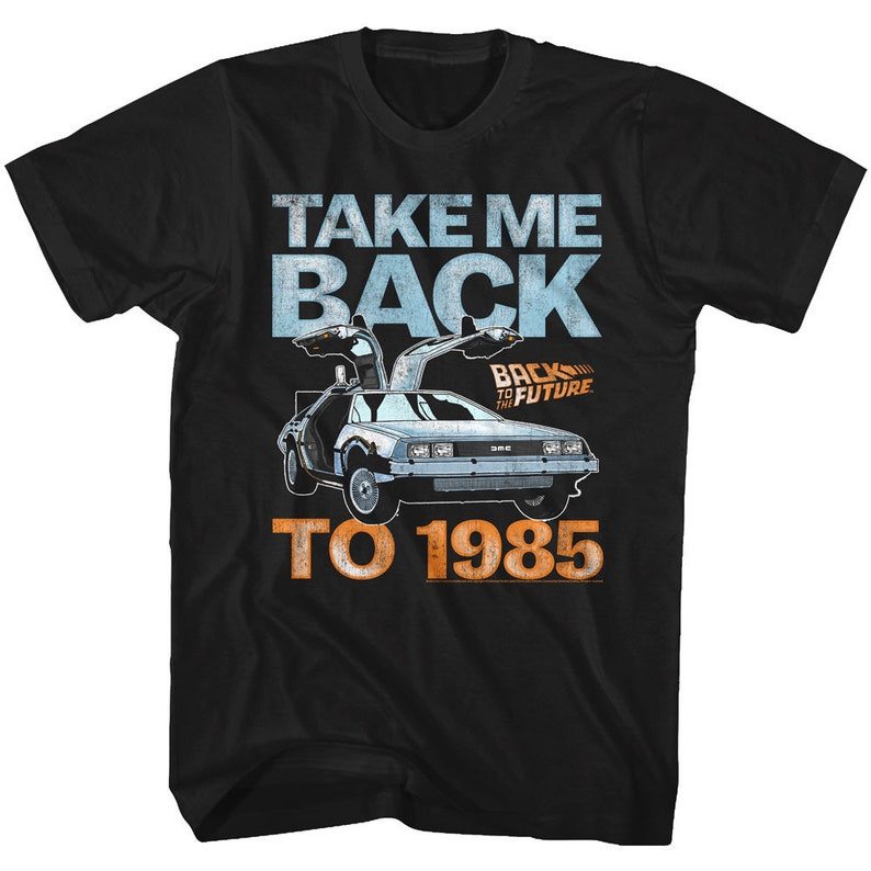 Music.Soul Camiseta Unissex Back To The Future Tema 1985 Estampa Moderna Atemporal Estilosa Casual