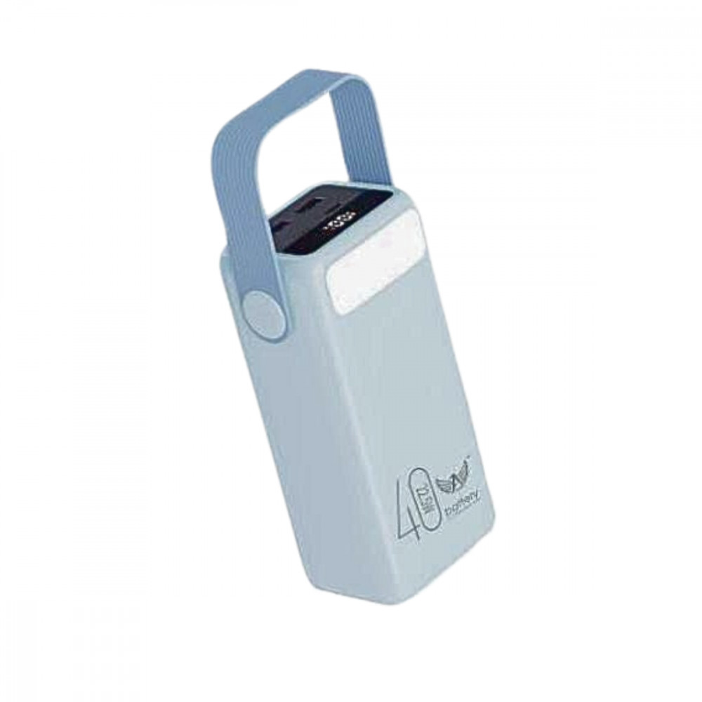 Carregador Portátil Power Bank 40000mAh Visor Digital e Lanterna LED Altomex P8