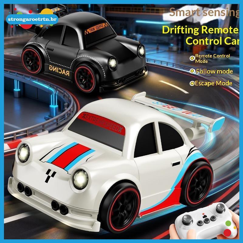 strongaroetrtn Smart Sensing Multi Mode Controle Remoto Drift Car 1 Conjunto RC Racing Toy Para Meninos Acampamento Ao A