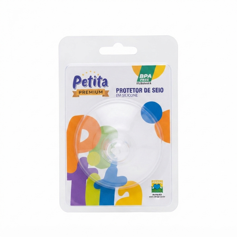 Protetor de Se io Silicone | Petita | Amam entação Confortável e Segura