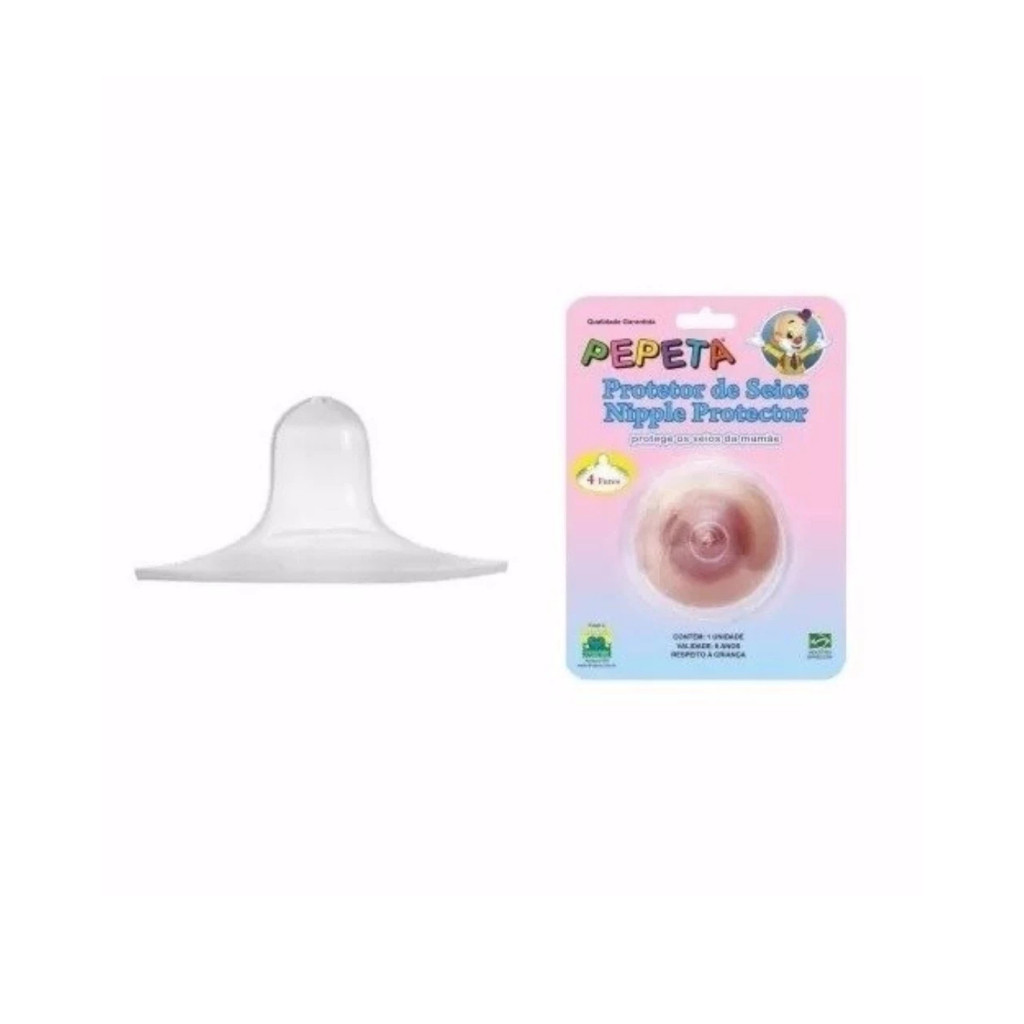 Protetor de Seios para Amamentação Pepeta Silicone Macio Confortável Proteção Auxiliar Amamentação Bebê Livre de BPA