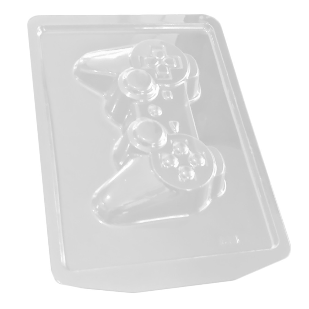 Forma de Silicone Controle Gamer - 9,8cm x 14,8cm - 4 Un
