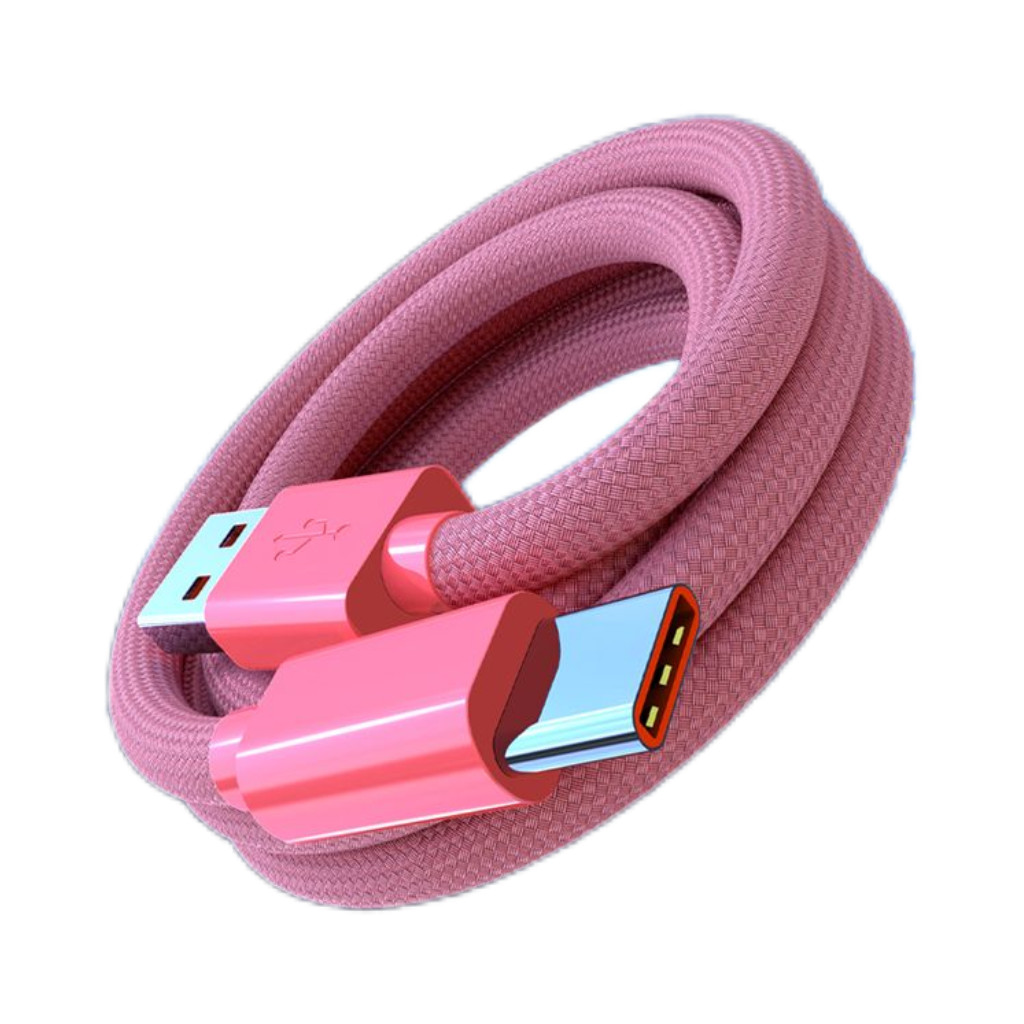 Cabo de carregamento trançado tipo C de carregamento Super rápido 240 adequado para Huawei Honor Data Cable 120 Carregam