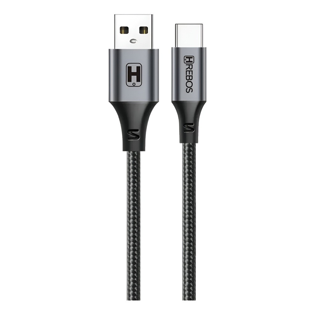 Cabo 3m Carregador 60w Usb Tipo-c Premium Celular Tablet Preto