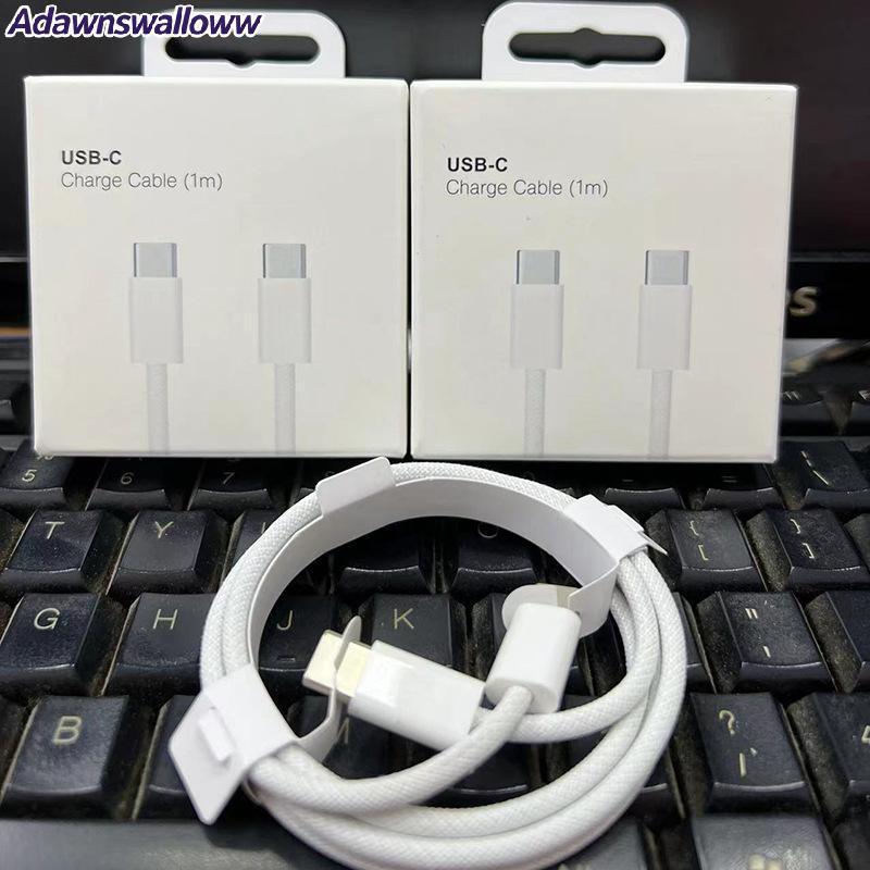 Cabo ADAWN USB-C 60W PD De Carregamento Rápido Trançado Para Telefone Tablet PC BR