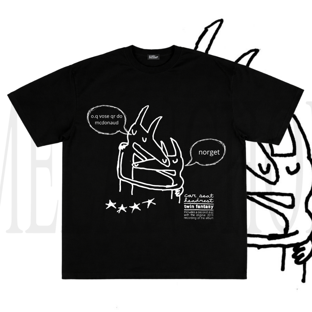 Camiseta Melancholic Car Seat Headrest – Twin Fantasy inspired