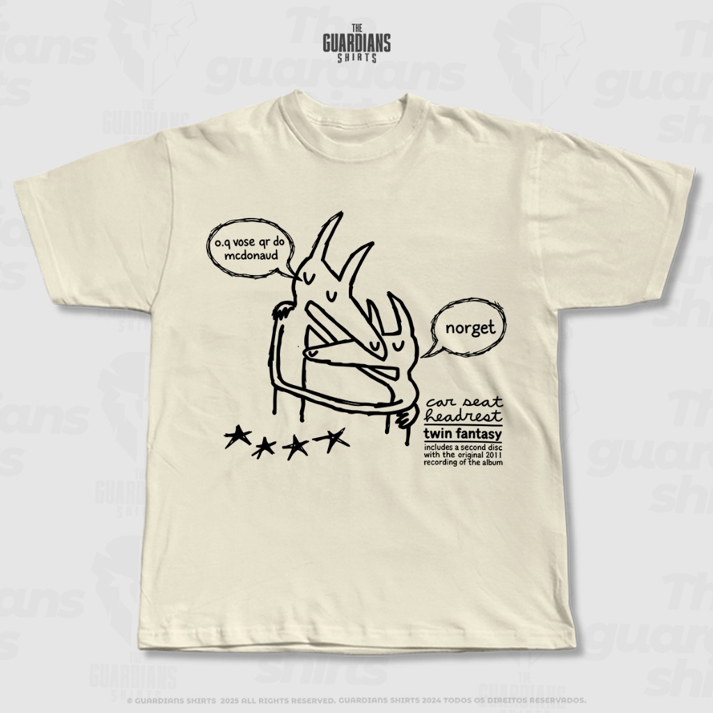 Camiseta Car Seat Headrest Meme Norget – Twin Fantasy inspired