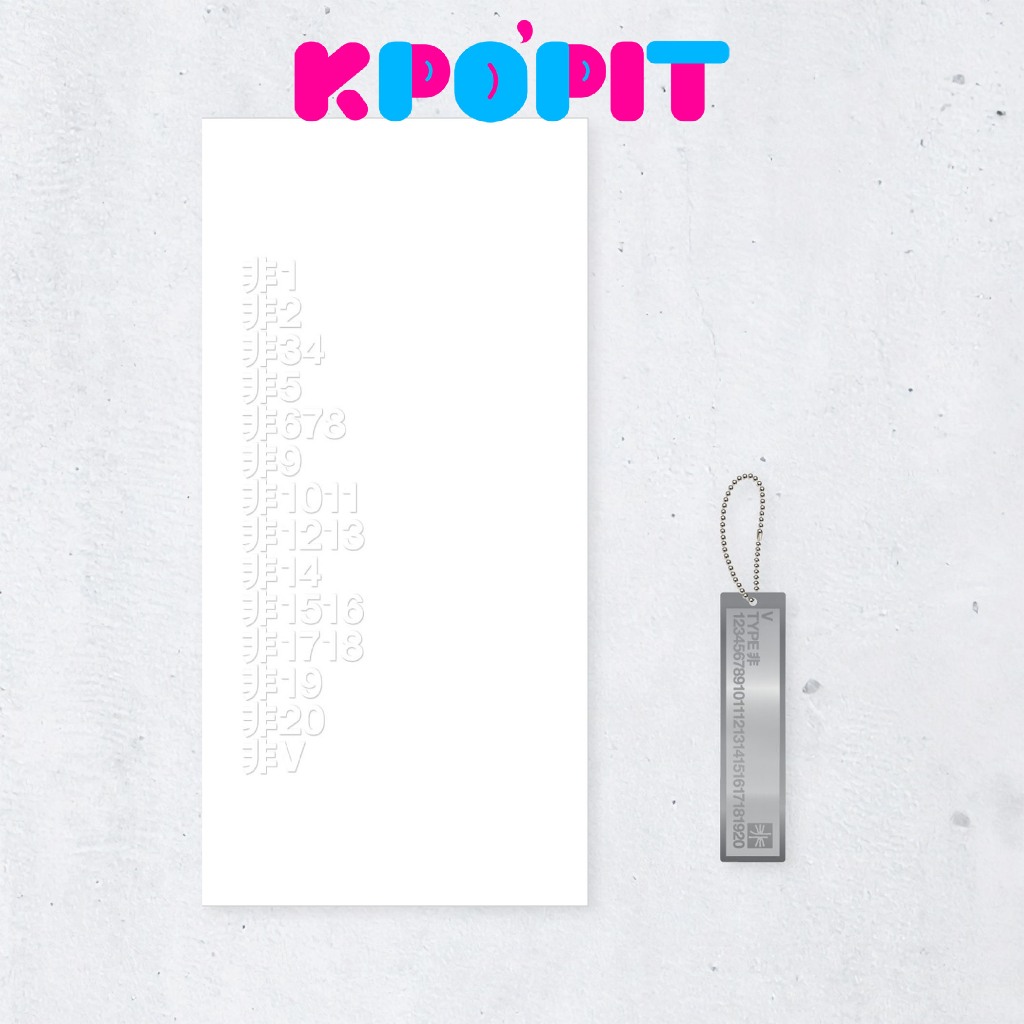 BTS V - [V TYPE 非 : ON-SITE IN SEOUL] MD (ART BROCHURE & DIGITAL CODE SET)