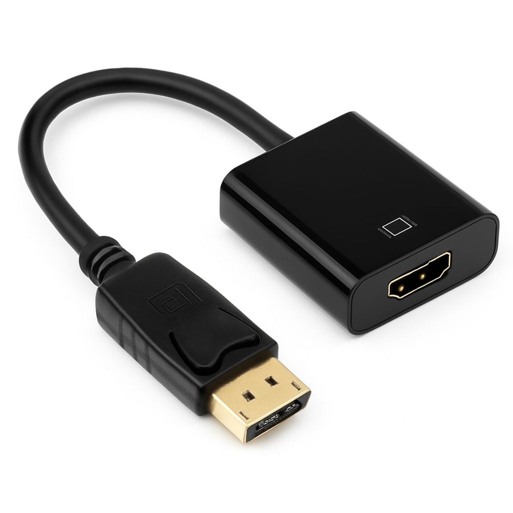 Cabo Adaptador Display Port para HDTV Full HD Conversor HDMI