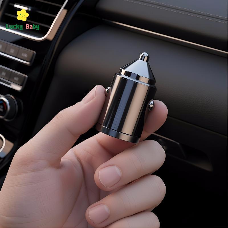 [Luckybaby-t] Carregador De Telefone Para Carro 240W Mini Tamanho PD USB Tipo C Adaptador De Carregamento Rápido De Port