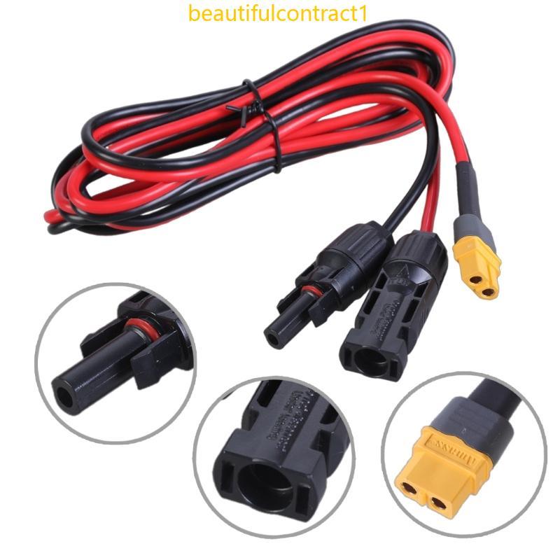 Carregamento Do Painel Solar Heavy Duty 12AWG Conectores Fêmea Para Carros E Sistemas Solares Port