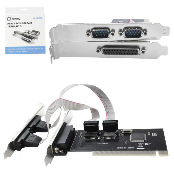 Placa PCI Multiserial Port 2 Serial 1 Paralelo