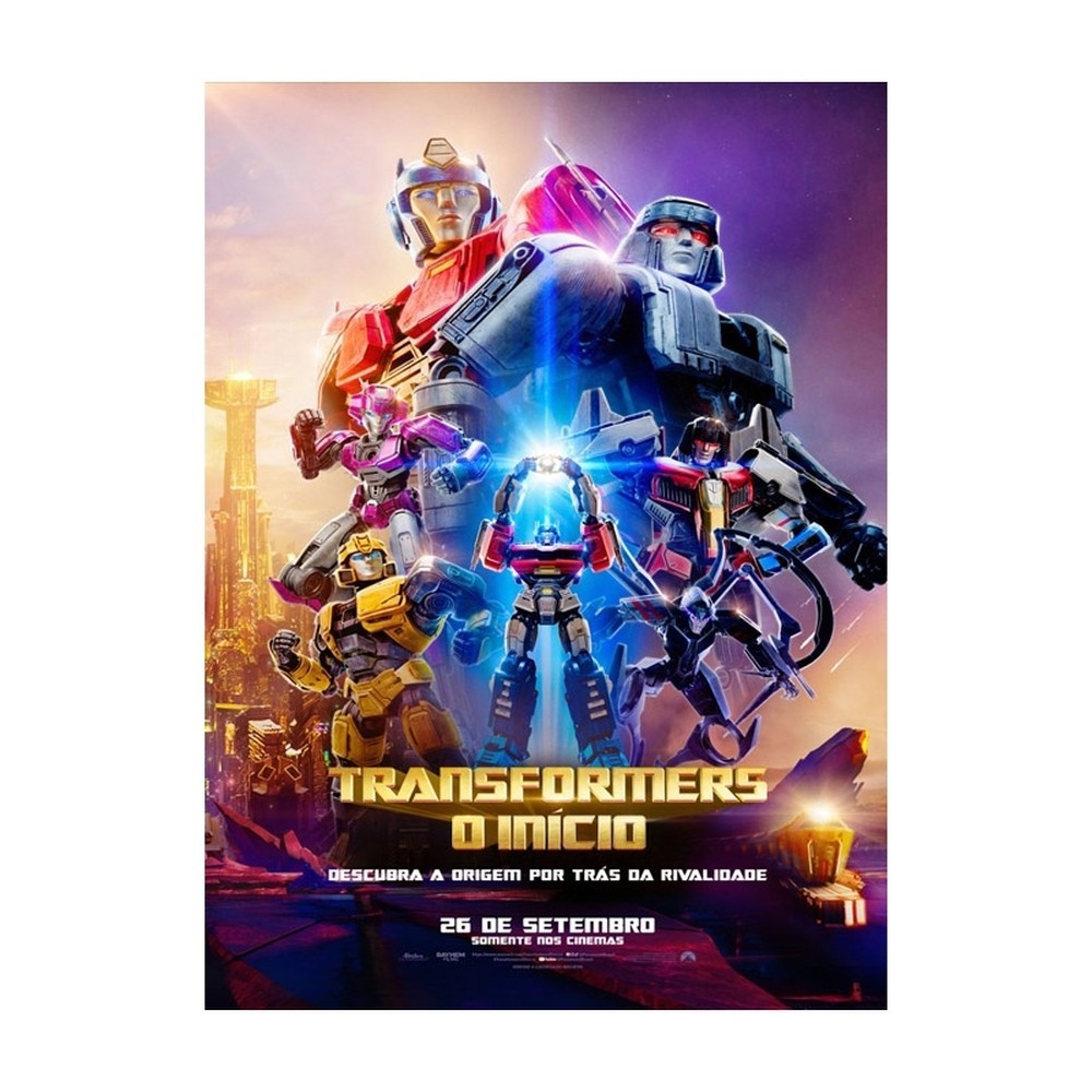 Transformers - O Início - Bookzine Pôster Gigante