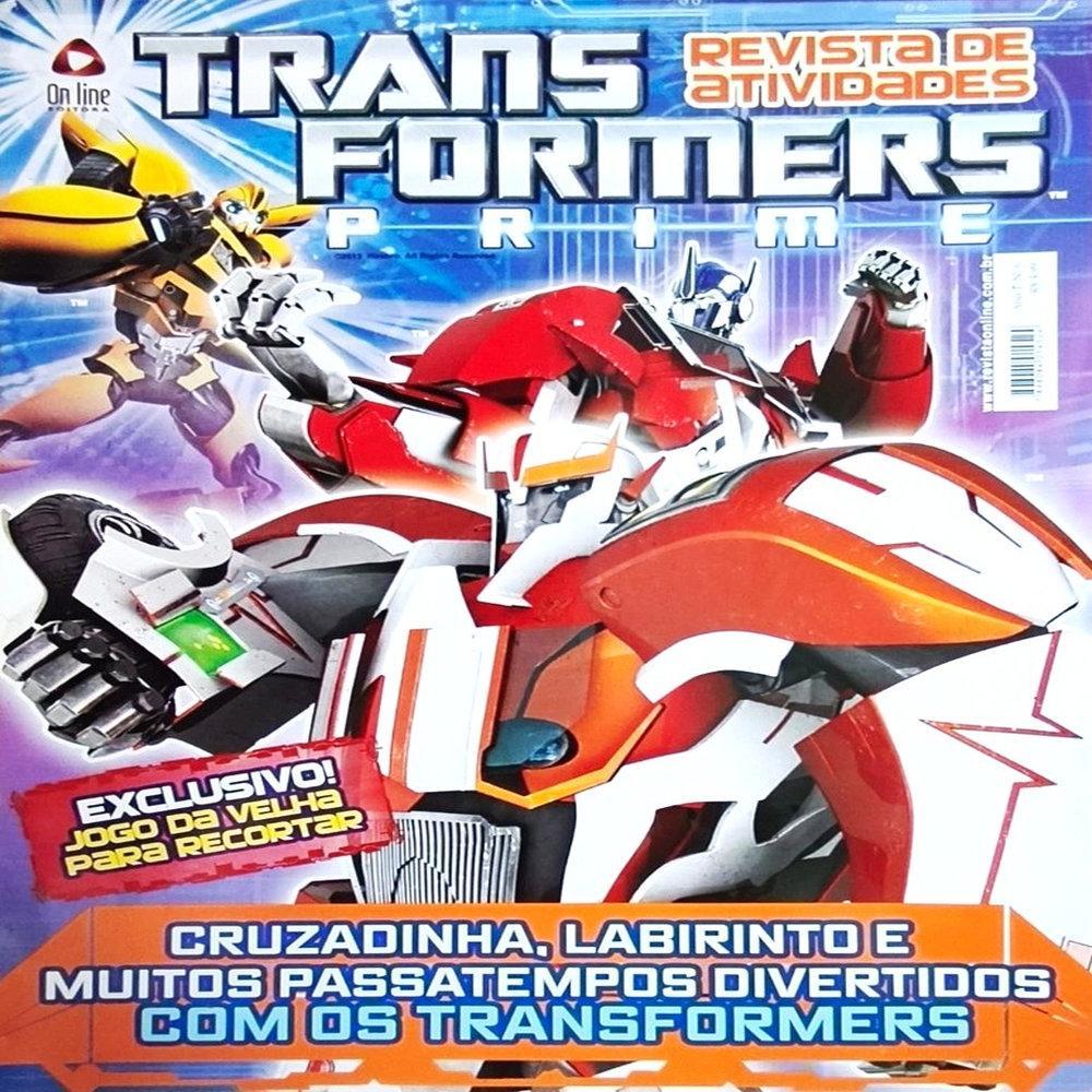 REVISTA DE ATIVIDADES: TRANSFORMERS PRIME N°6