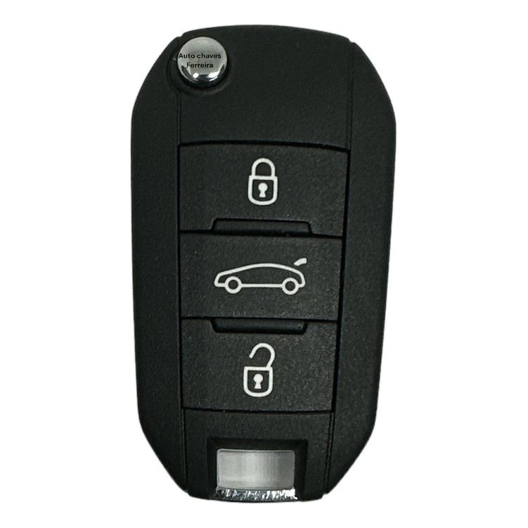 Chave Canivete Peugeot 208 2020 2021 2022 2023 Id4a Original