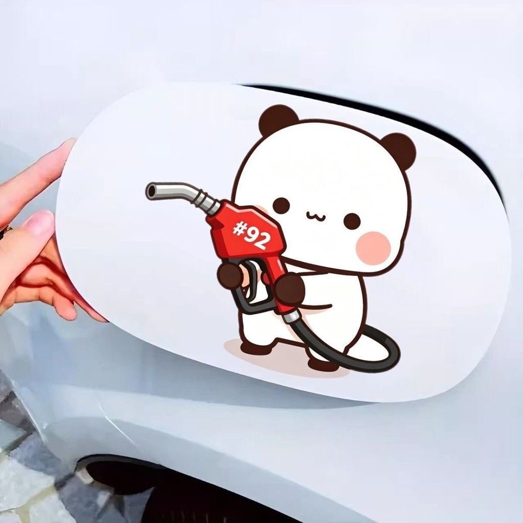 Panda Bubu Dudu Adesivos De Carro Fofos , Capa De Para-Choque Corporal , Pára-Brisa Traseiro , Decorativos À Prova D'águ