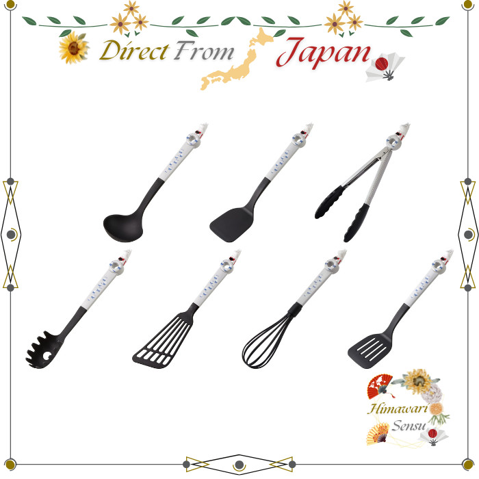 Skater Moomin 21 Ladle Turner Slotted Turner Tongs Pasta Server Beater Whisk【 Direct from Japan 】