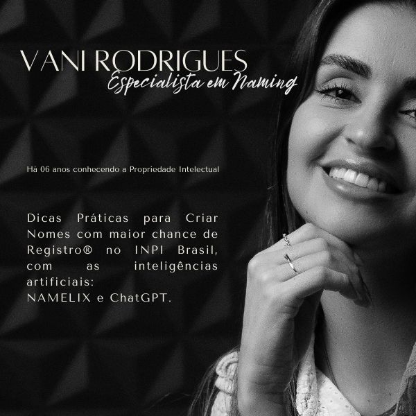 Criando nomes para marcas com a Inteligência Artificial - Método Vani Rodrigues.
