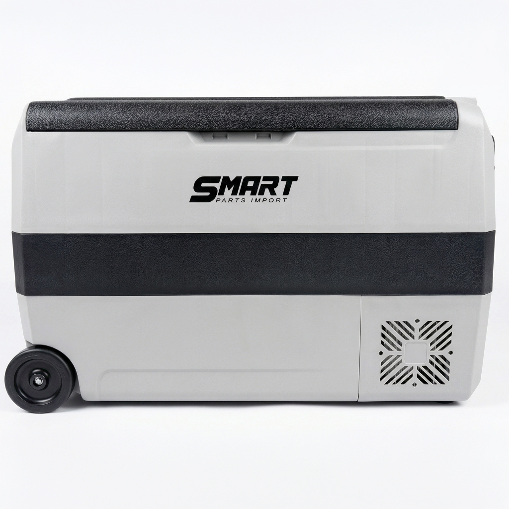 Geladeira Portátil 50 Litros Dual Zone Rodinha Smart Camping 12/24v 127/220v Quadrivolt