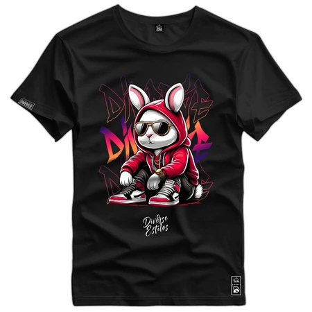 Camiseta Masculina Camisa Street Wear Bunny 100% Algodão