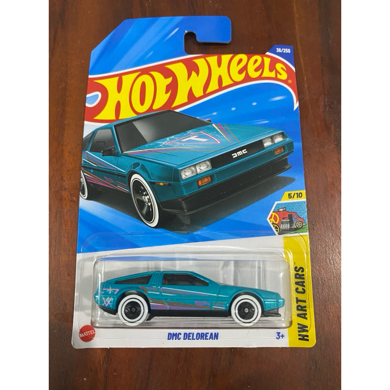 hot wheels dmc delorean hw art cars