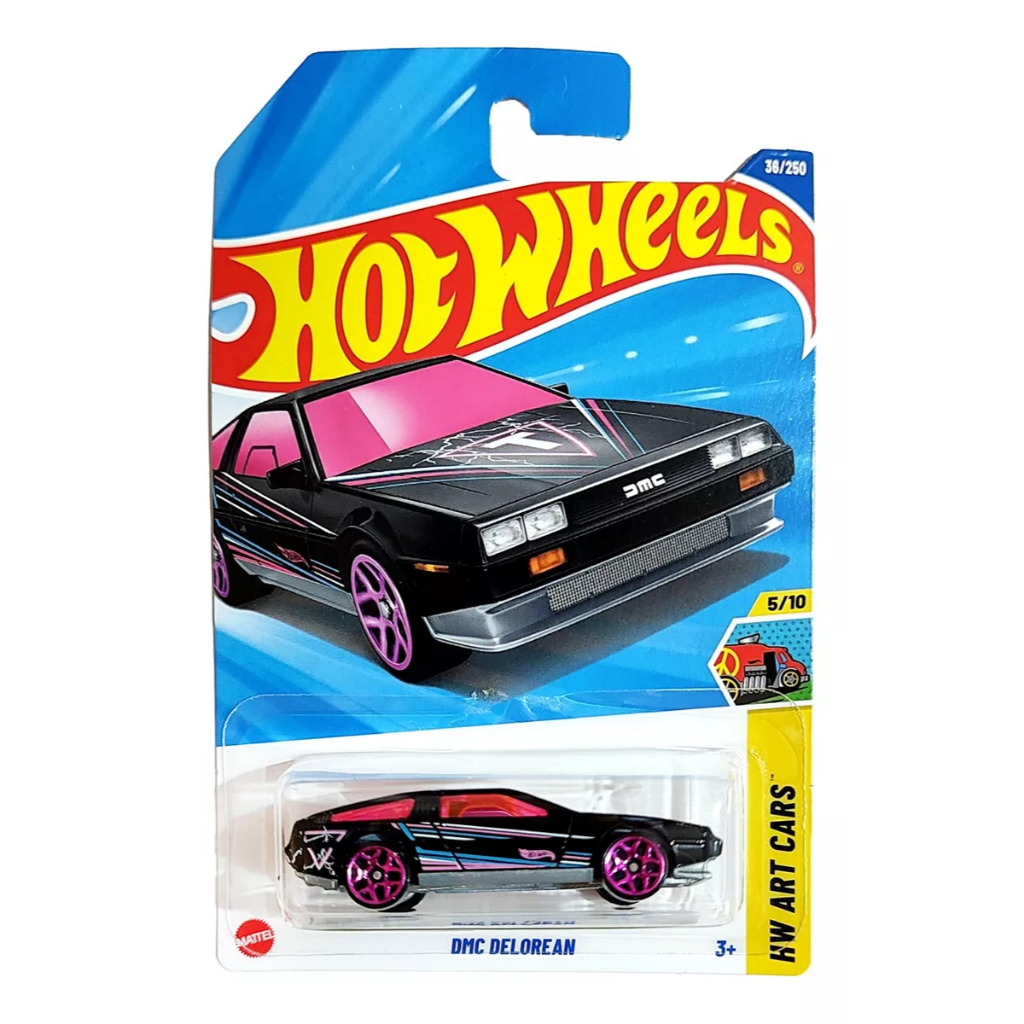 HotWheels DMC Delorean - ART CARS
