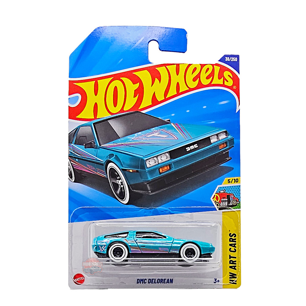 Hot Wheels DMC Delorean - Hw Art Cars
