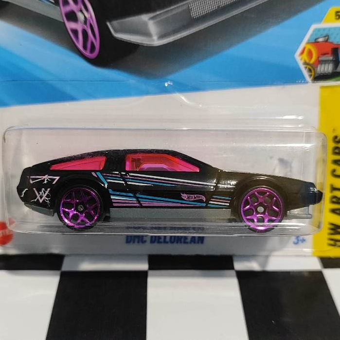 Hot Wheels DMC Delorean (Lote B 2025) -HW Art Cars