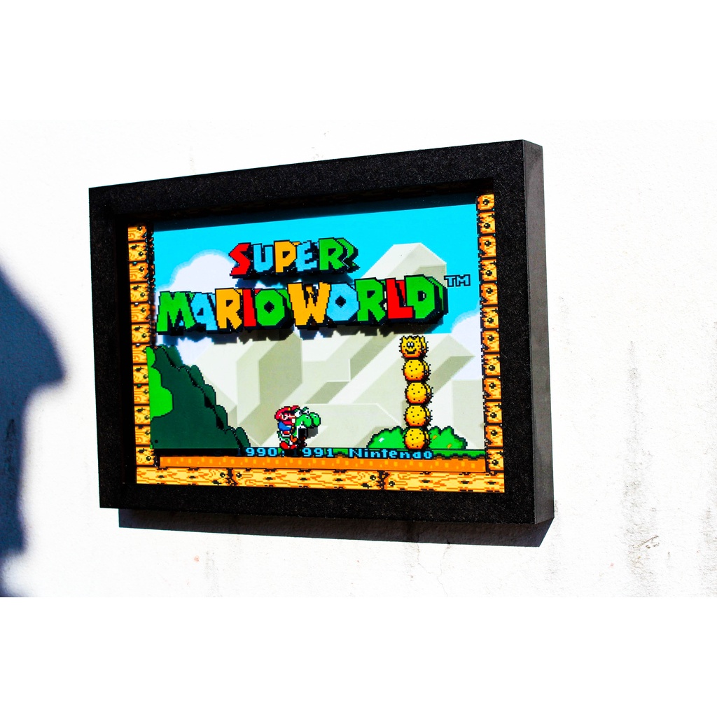 QUADRO 3D | SUPER MARIO WORLD INTRO